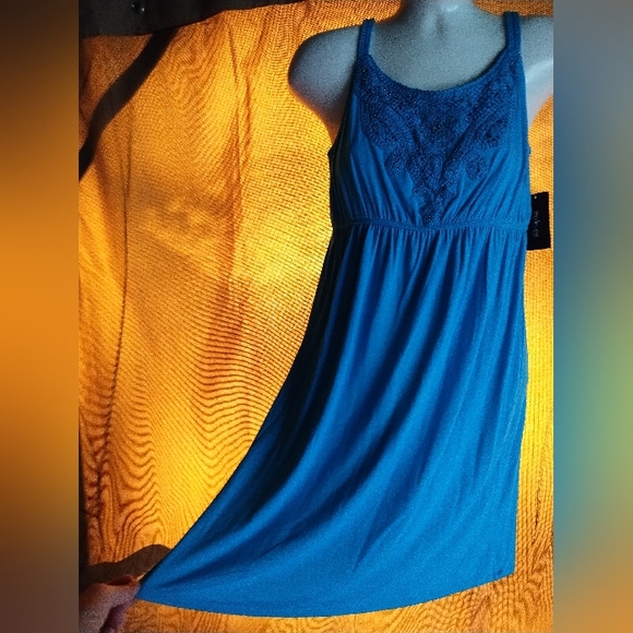 STYLE & CO.  FASHION SLEEVELESS DRESS Macy's - Picture 6 of 7